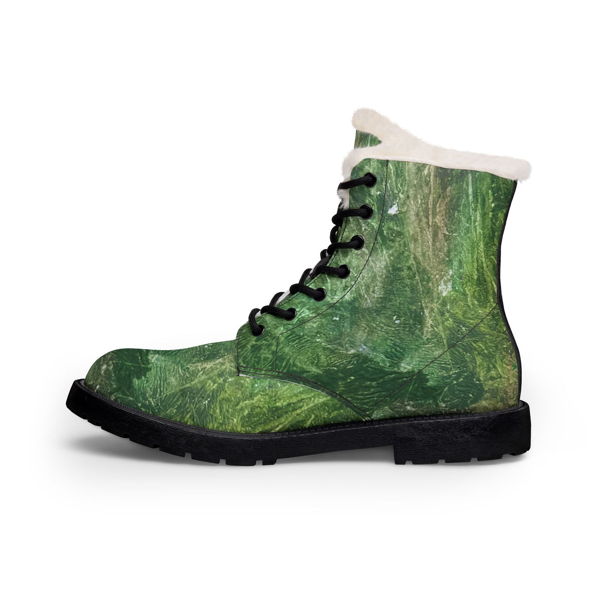 Women’s Fleece-Lined Boots — Jungle Green