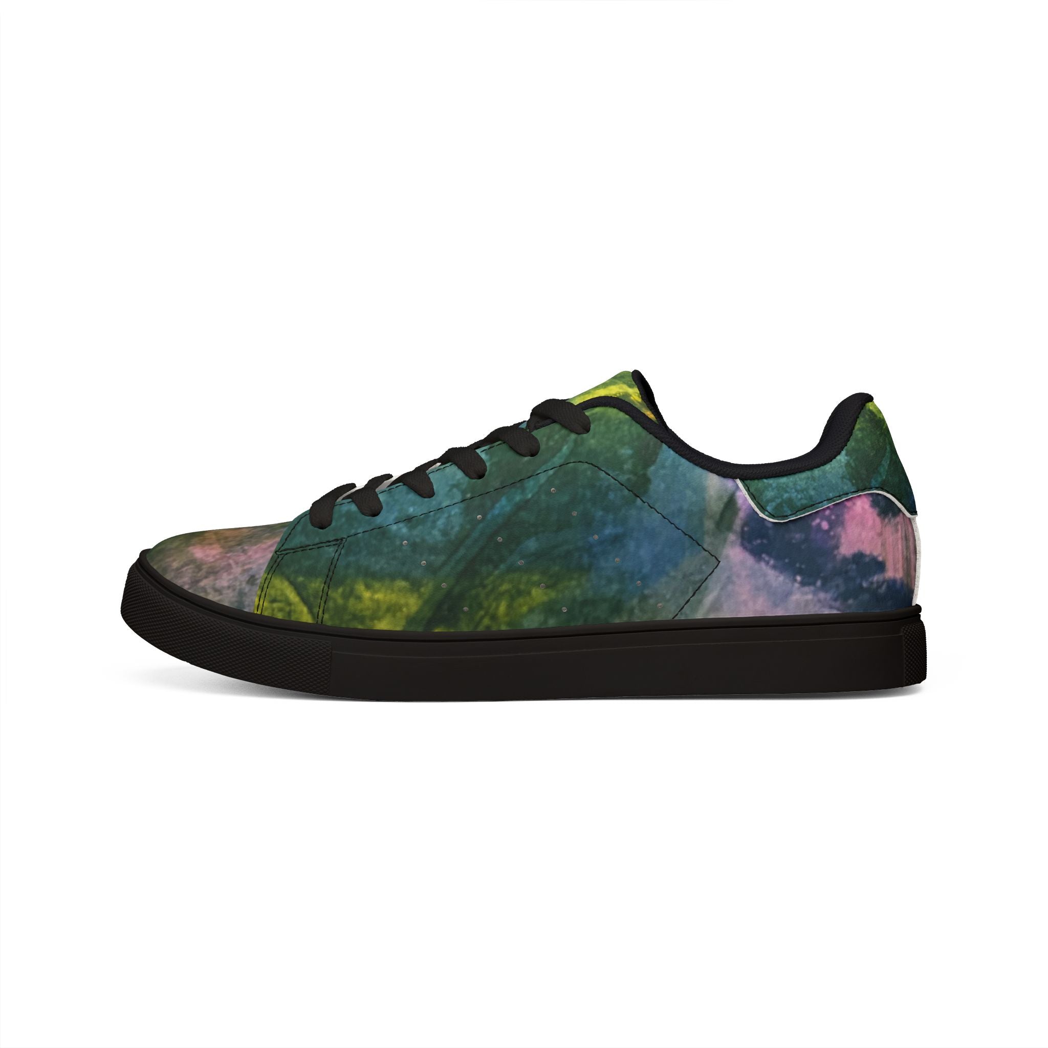 Men's Low-Top Leather Sneakers