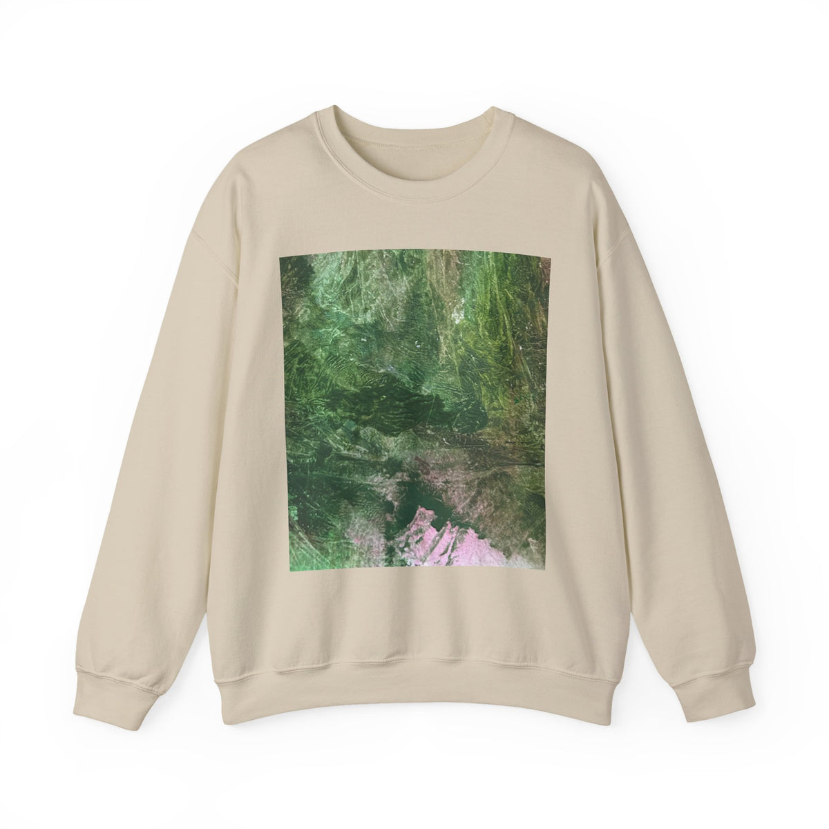 Jungle green Unisex Crewneck Sweatshirt