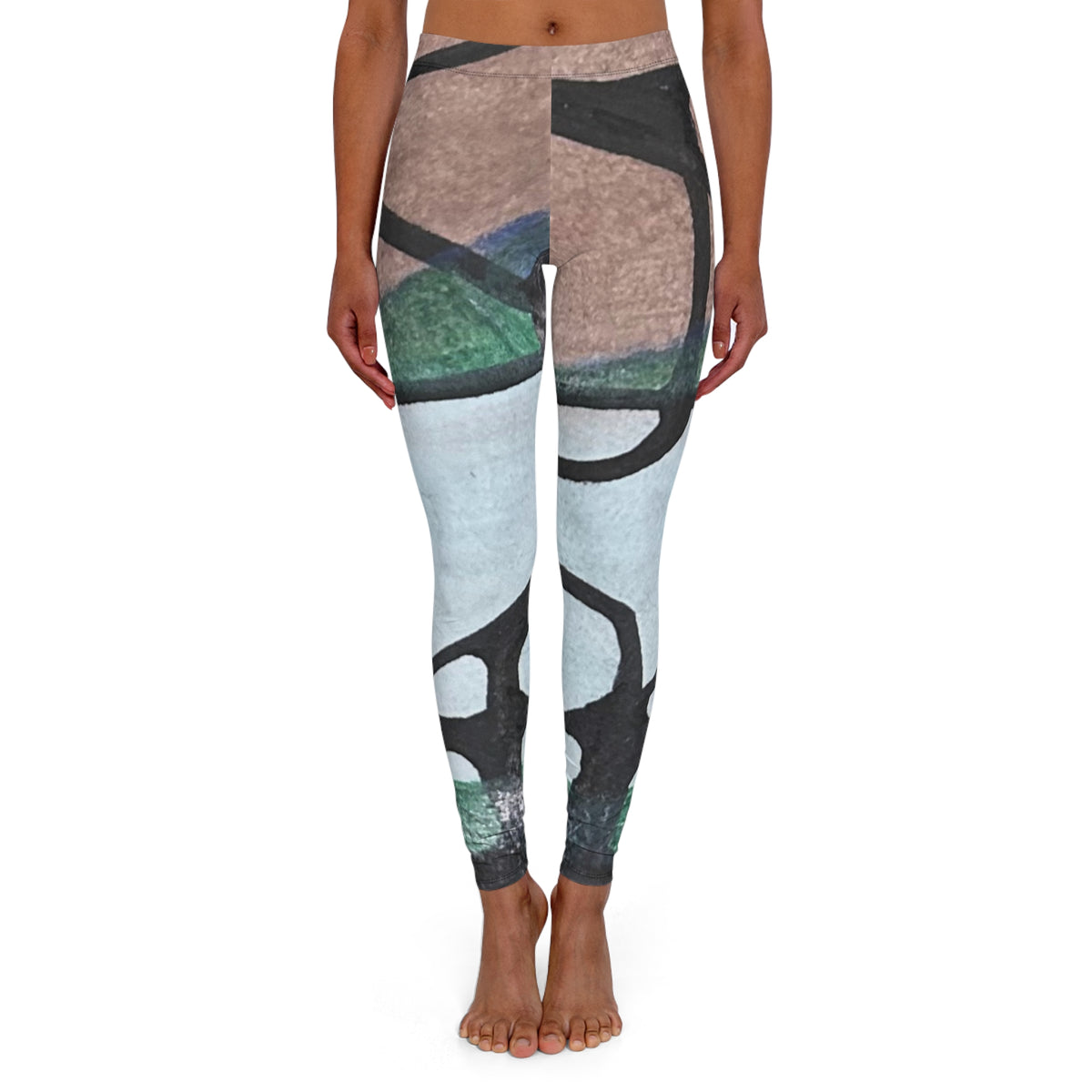 Stone Arc Leggings (AOP)