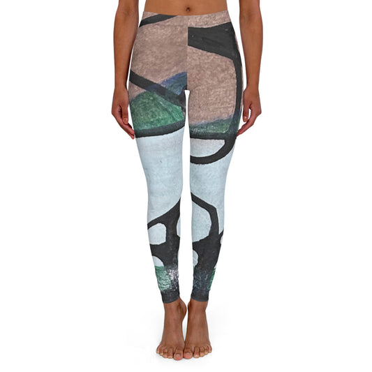 Stone Arc Leggings (AOP)