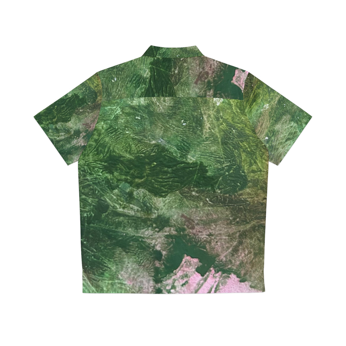 Jungle Green Hawaiian Shirt - All-Over Print Palm Leaf Resort Shirt
