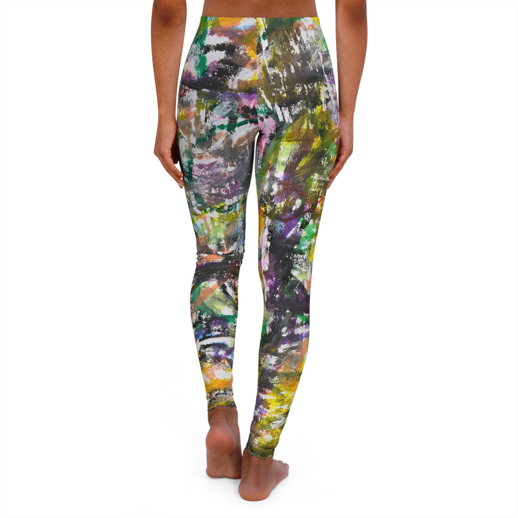 Women's Casual Spandex Leggings (AOP)