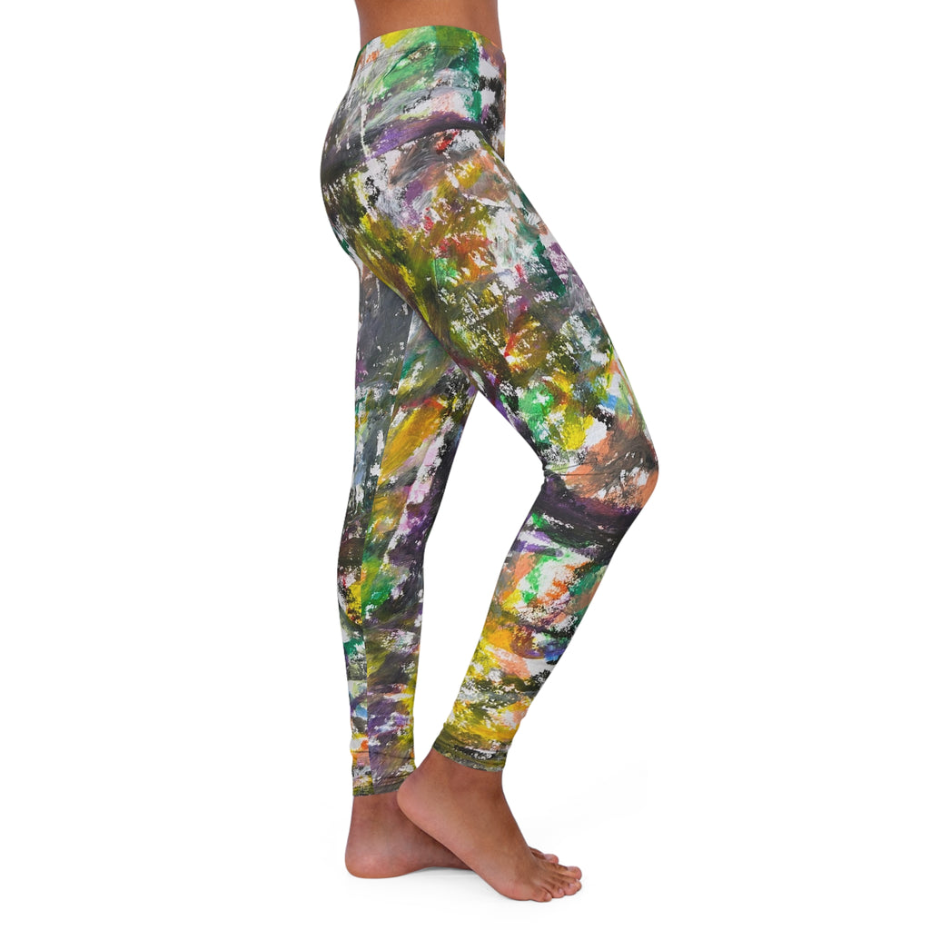 Women's Casual Spandex Leggings (AOP)
