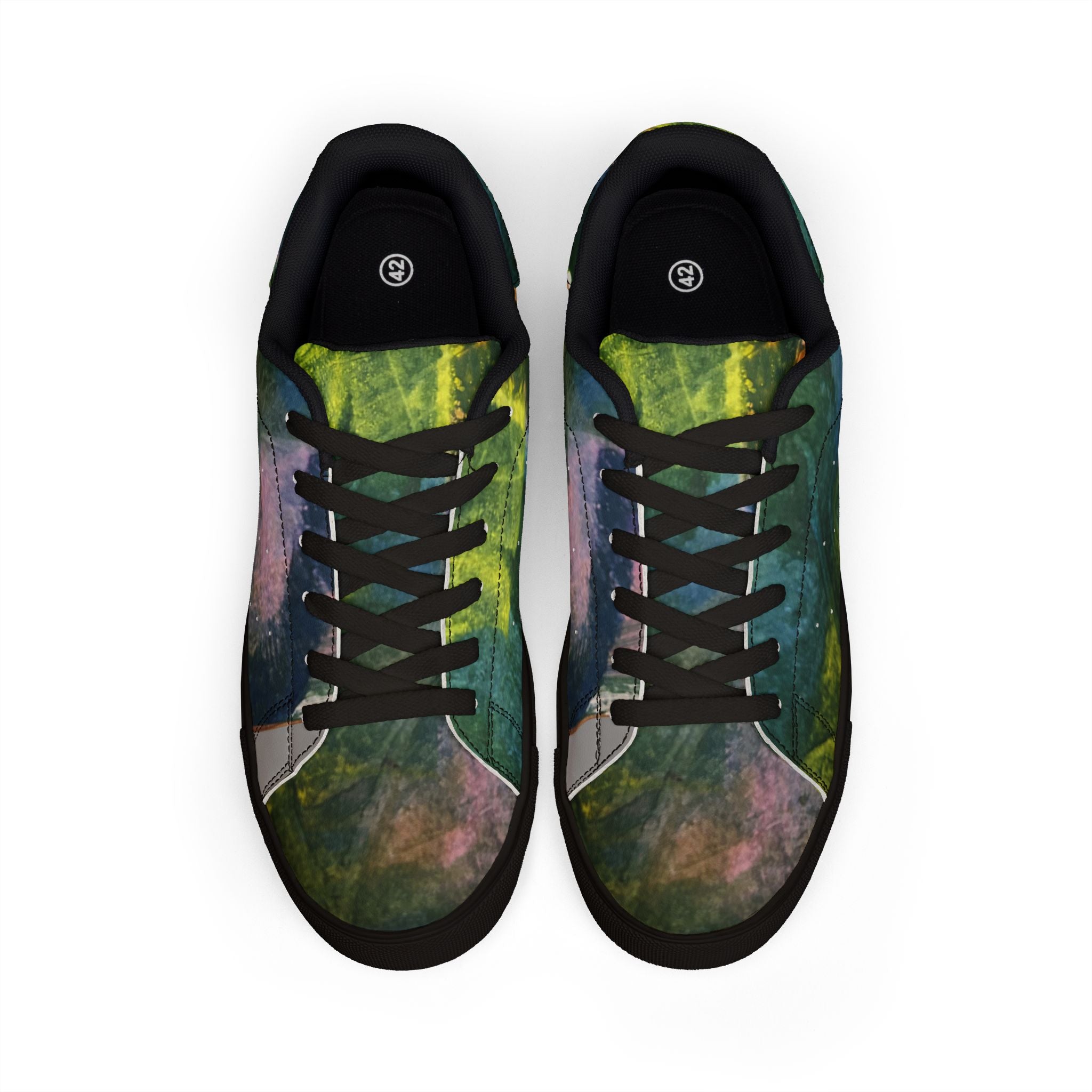 Men's Low-Top Leather Sneakers