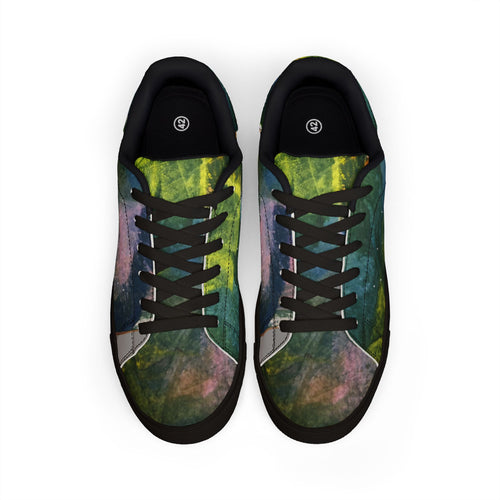 Men's Low-Top Leather Sneakers