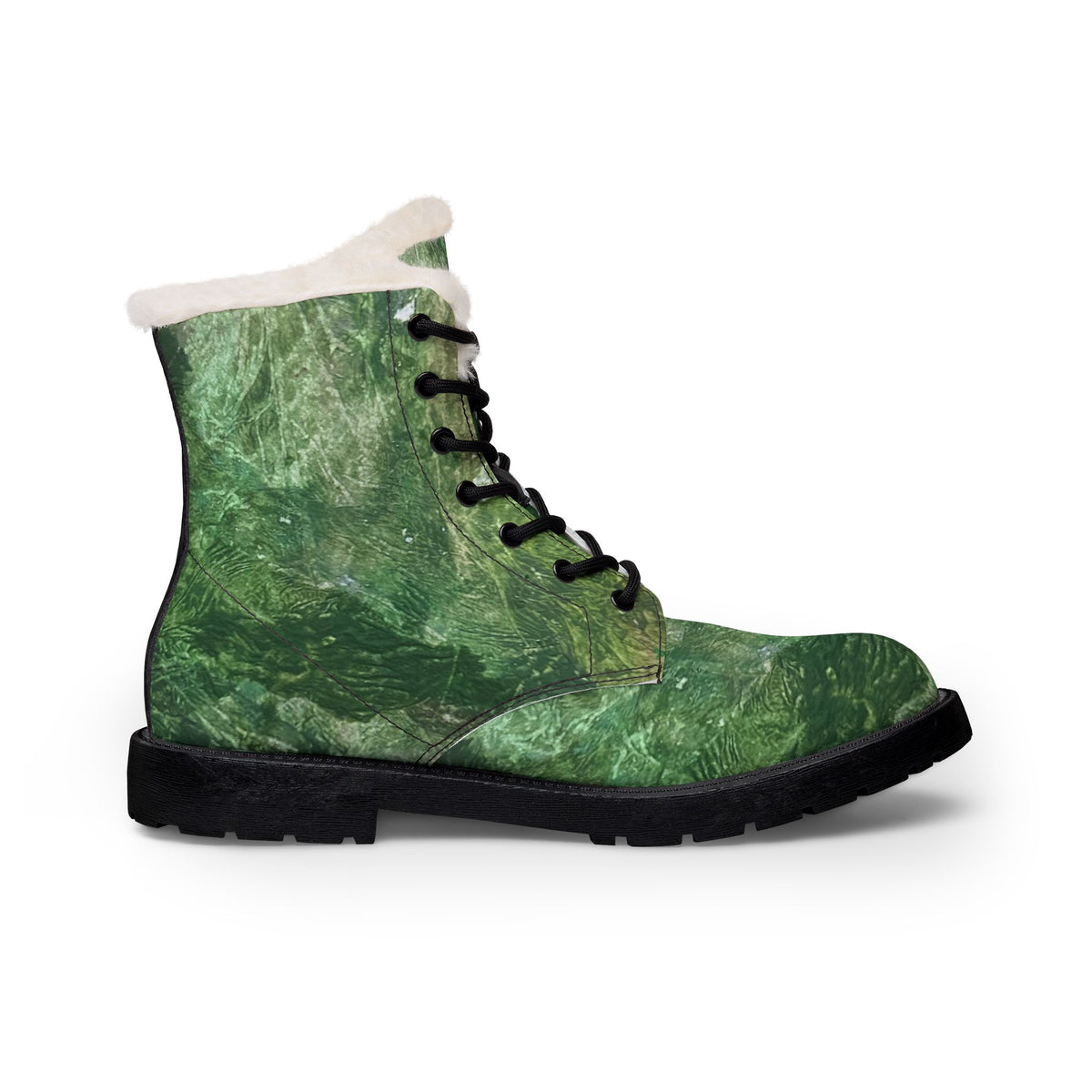 Women’s Fleece-Lined Boots — Jungle Green