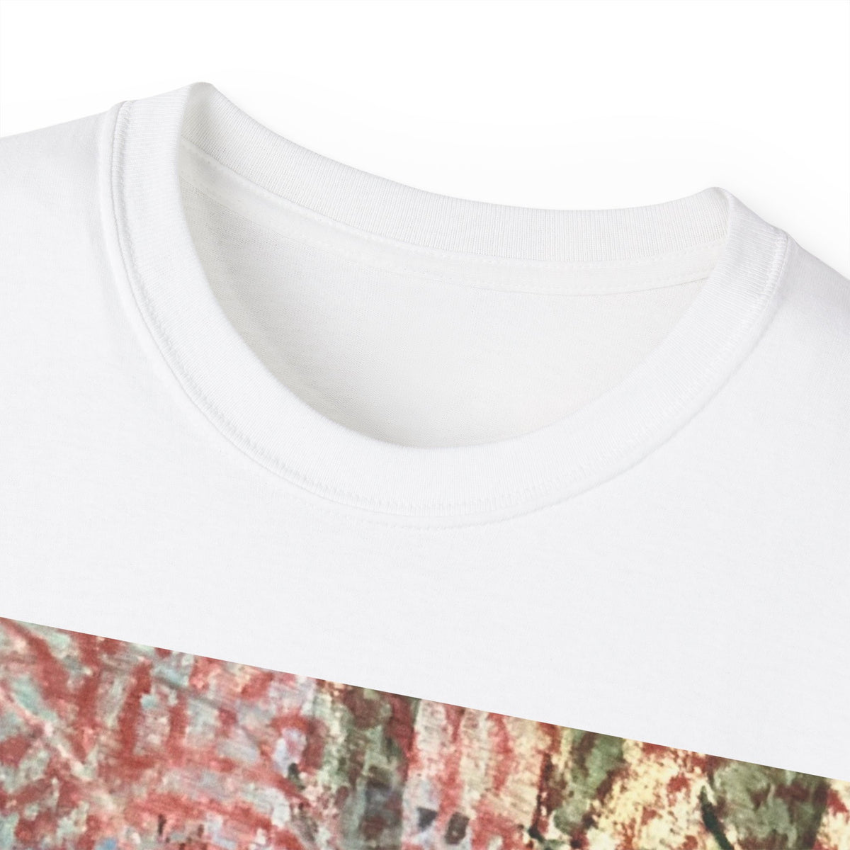 Afterimage Abstract  Tee — Colorful Boho Graphic T-Shirt