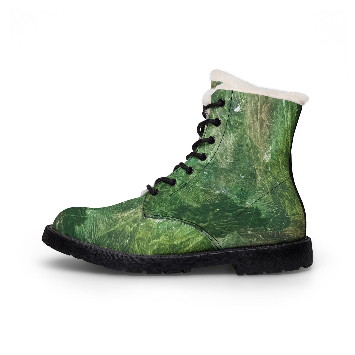Women’s Fleece-Lined Boots — Jungle Green