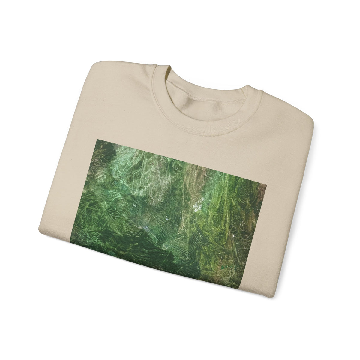 Jungle green Unisex Crewneck Sweatshirt
