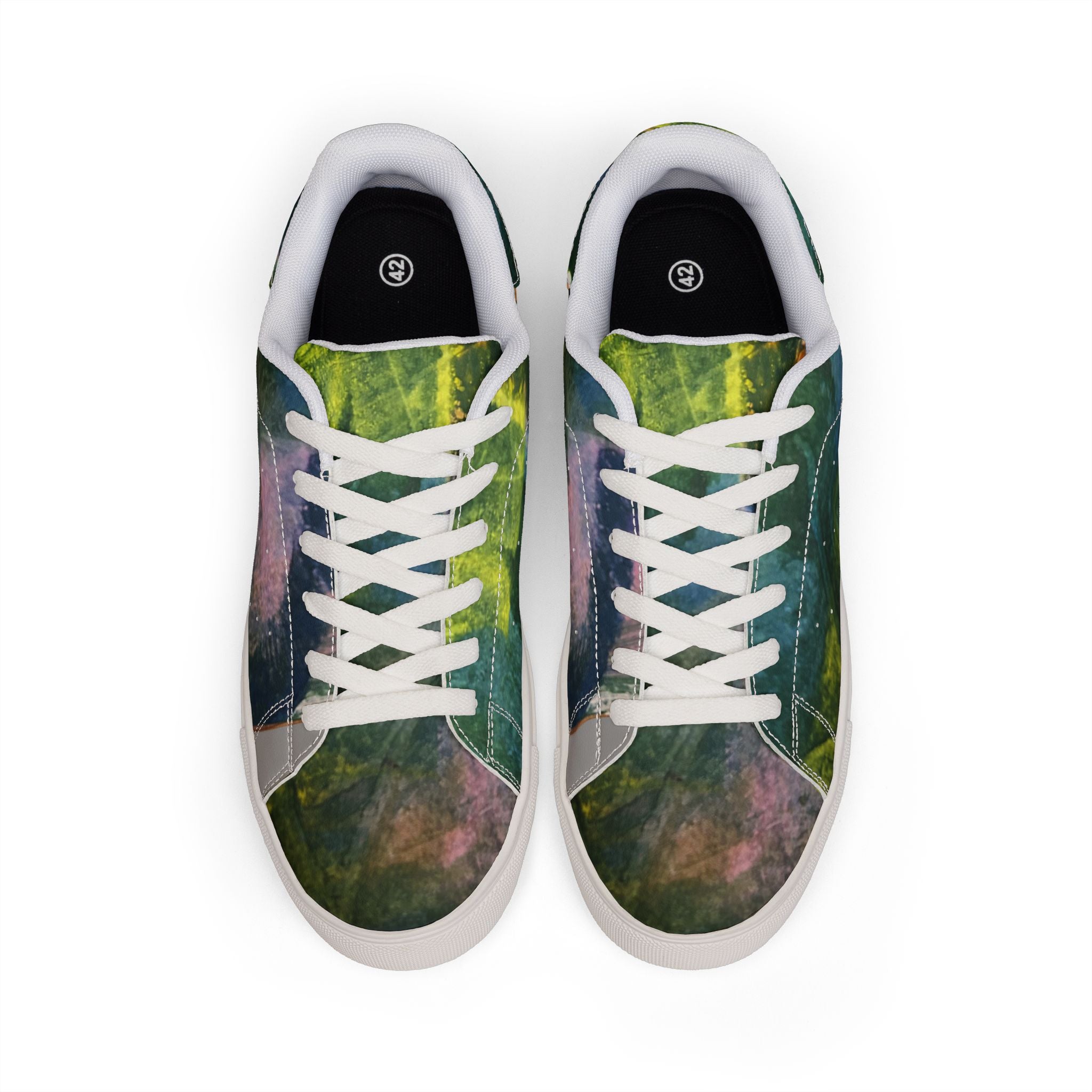 Men's Low-Top Leather Sneakers