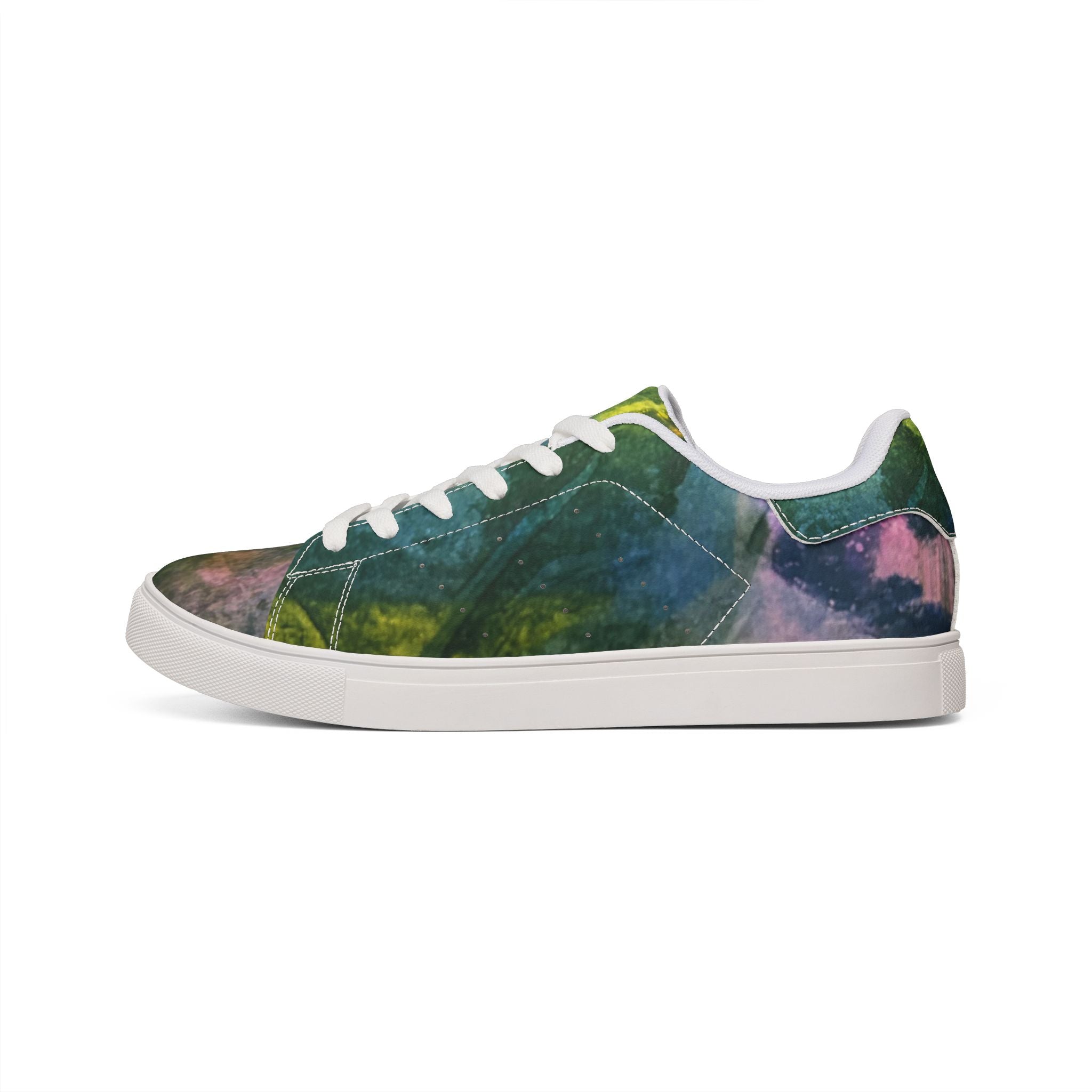 Men's Low-Top Leather Sneakers