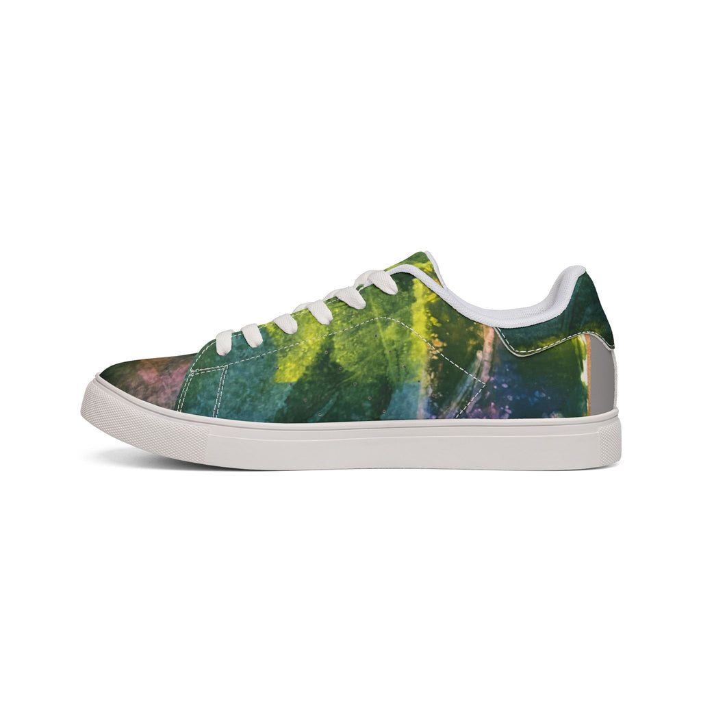 Men's Low-Top Leather Sneakers
