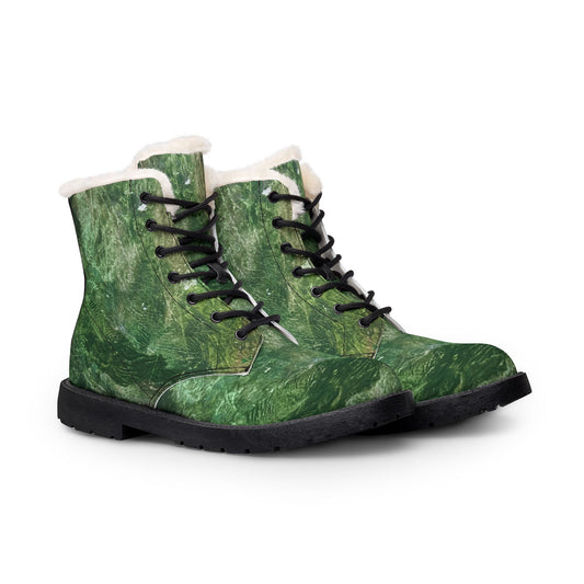 Women’s Fleece-Lined Boots — Jungle Green