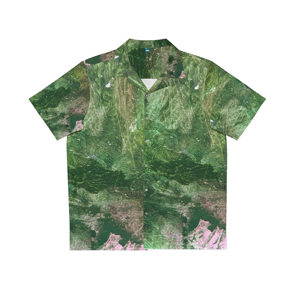 Jungle Green Hawaiian Shirt - All-Over Print Palm Leaf Resort Shirt