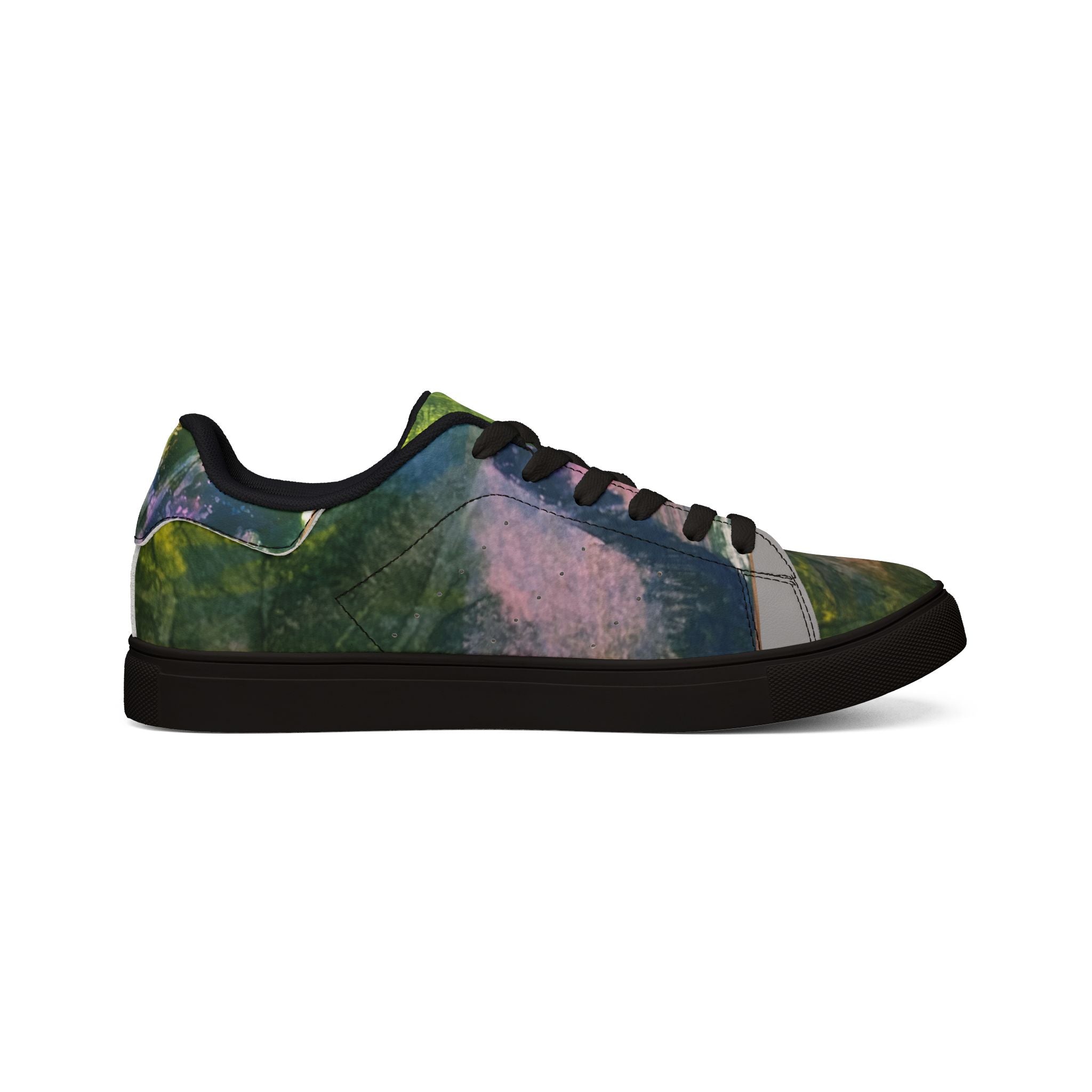 Men's Low-Top Leather Sneakers