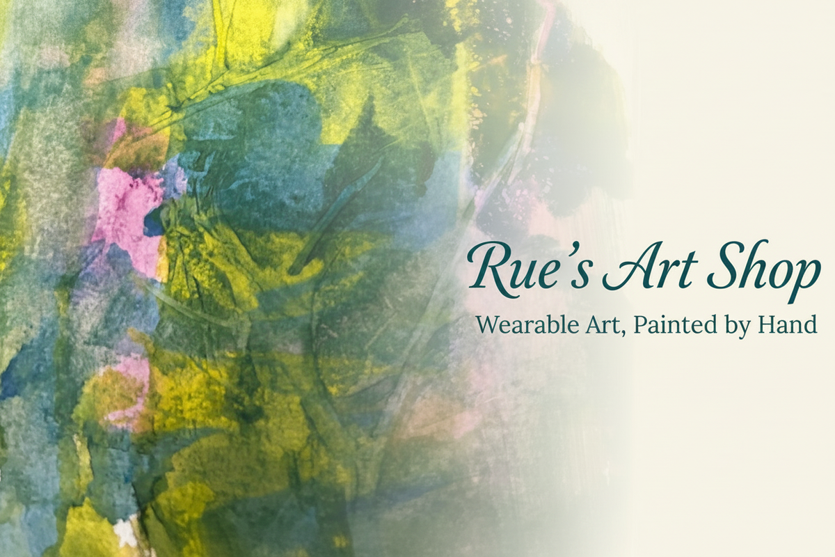 Rue's Art Shop Hero Banner